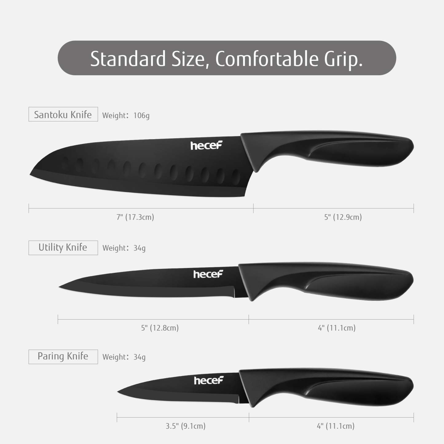 {Hecef Kitchenware}{knife}{cheese board}
