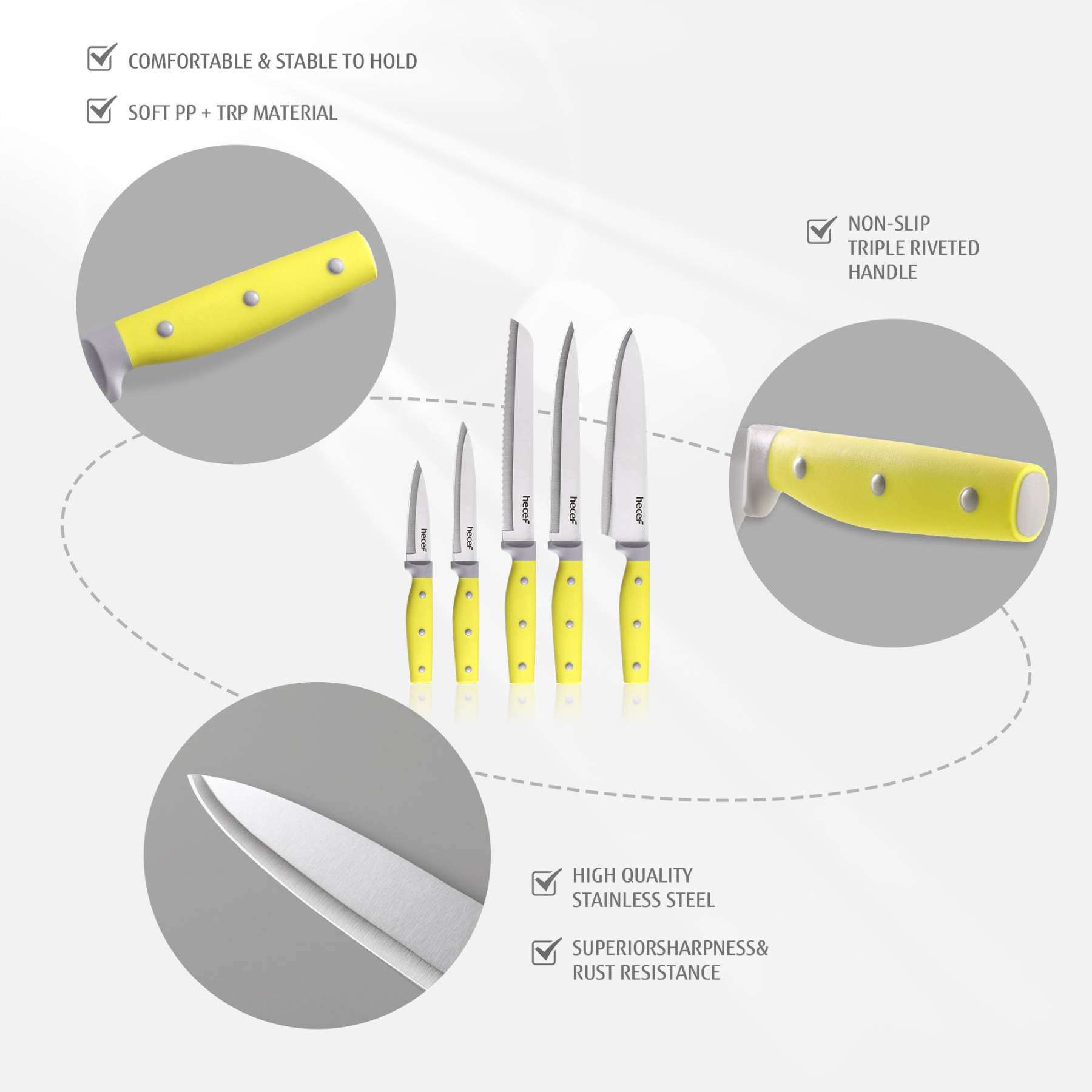 {Hecef Kitchenware}{knife}{cheese board}
