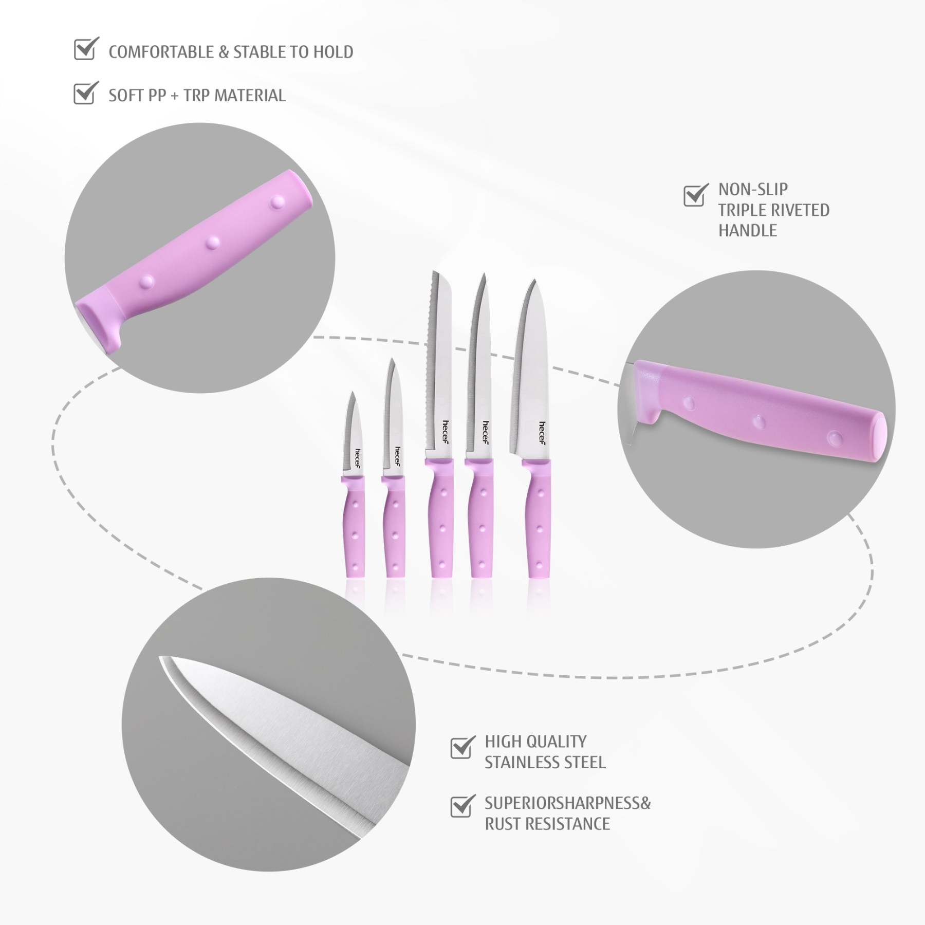 {Hecef Kitchenware}{knife}{cheese board}