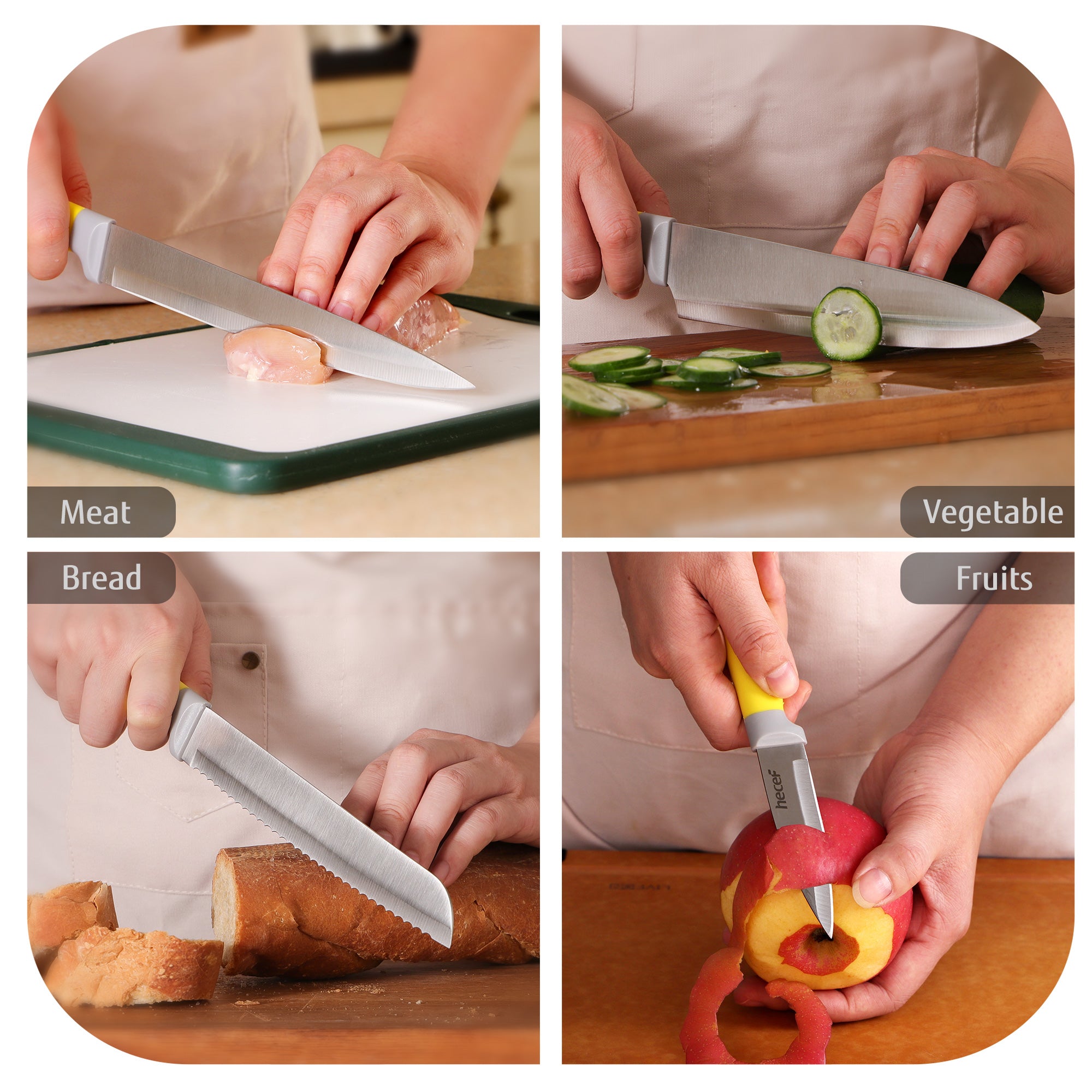 {Hecef Kitchenware}{knife}{cheese board}