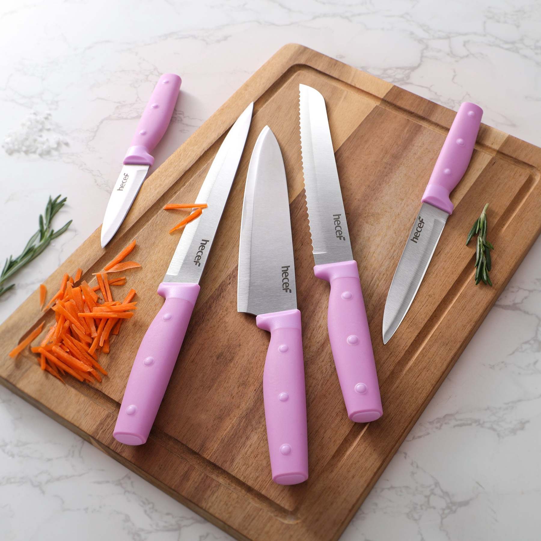{Hecef Kitchenware}{knife}{cheese board}