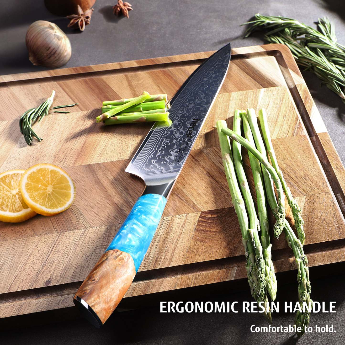{Hecef Kitchenware}{knife}{cheese board}
