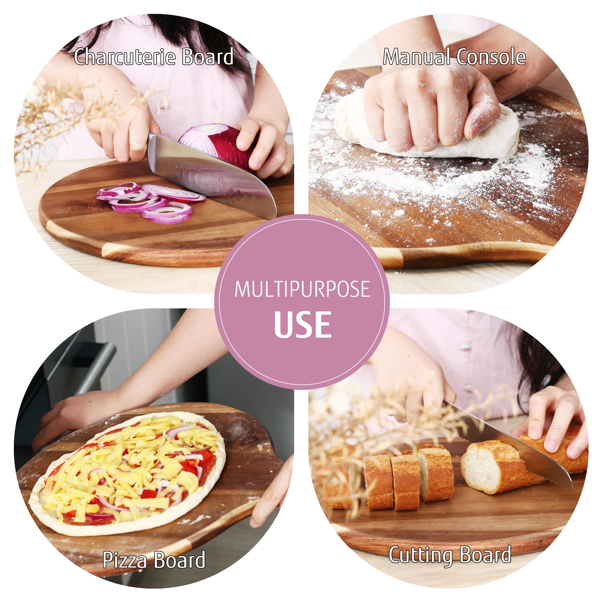 {Hecef Kitchenware}{knife}{cheese board}