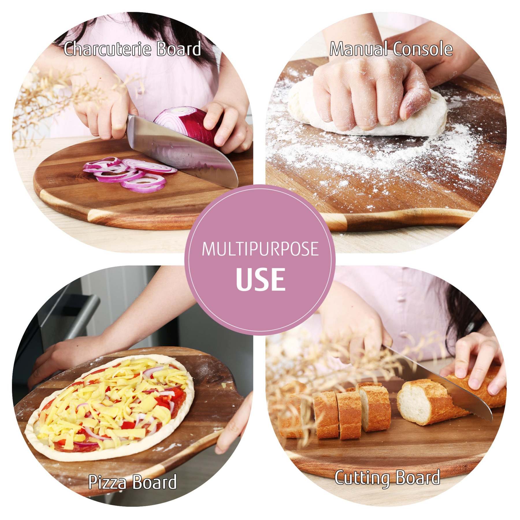 {Hecef Kitchenware}{knife}{cheese board}