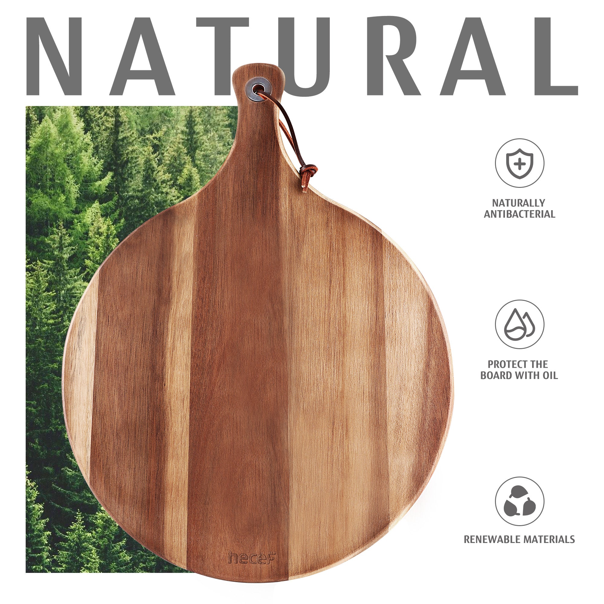{Hecef Kitchenware}{knife}{cheese board}