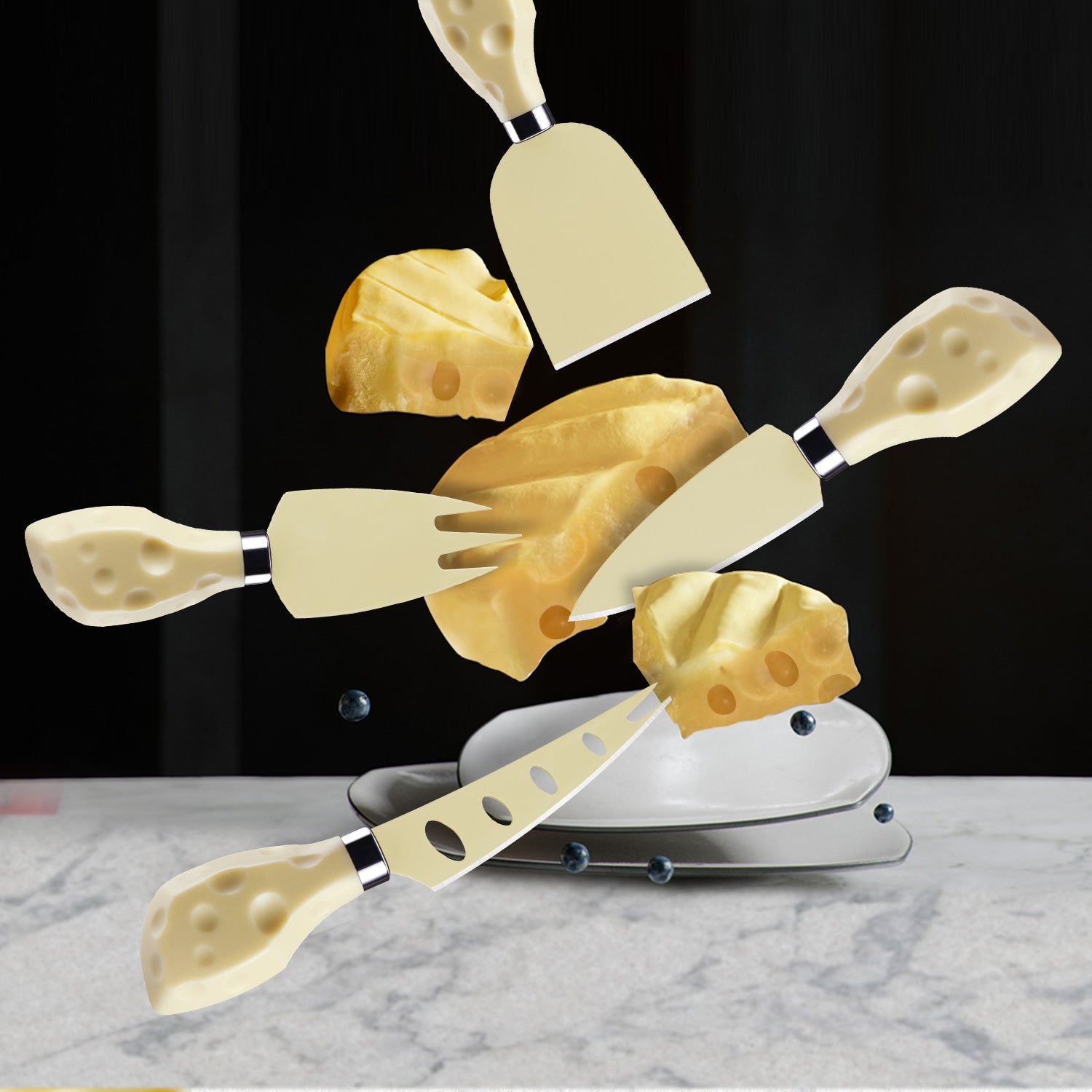 {Hecef Kitchenware}{knife}{cheese board}