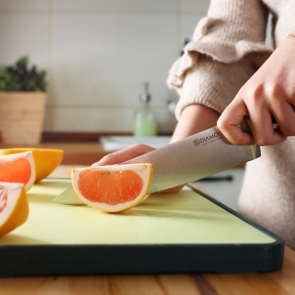 Chef's Knife Premium 8-Inch Kitchen Knife 5CR15MOV High Carbon Stainless Steel with Ergonomic ABS Handle