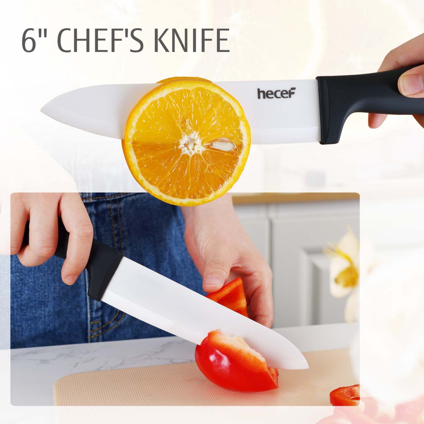 {Hecef Kitchenware}{knife}{cheese board}