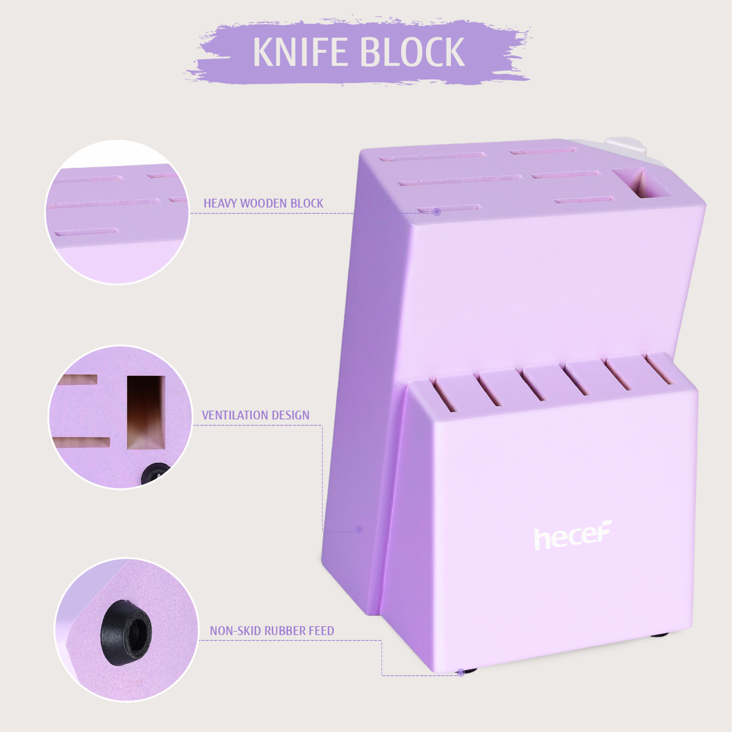 {Hecef Kitchenware}{knife}{cheese board}