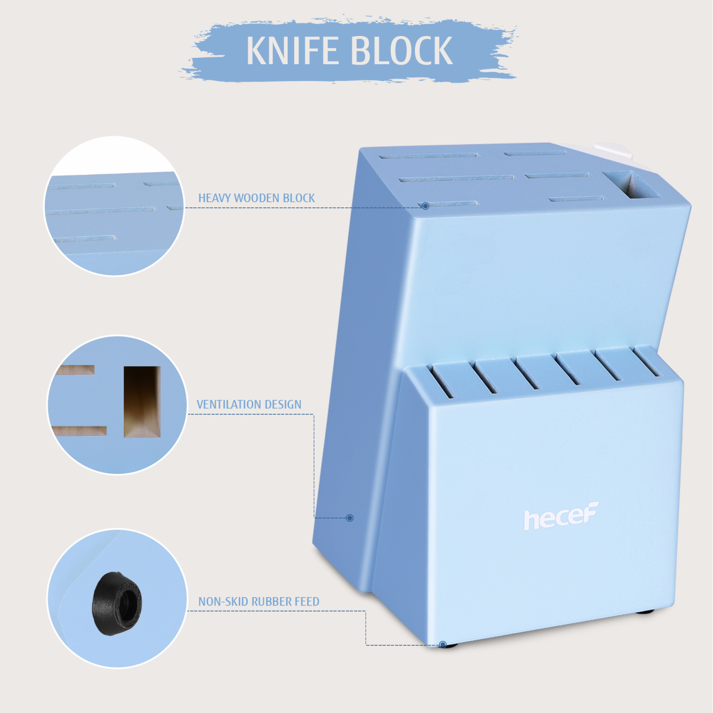 {Hecef Kitchenware}{knife}{cheese board}