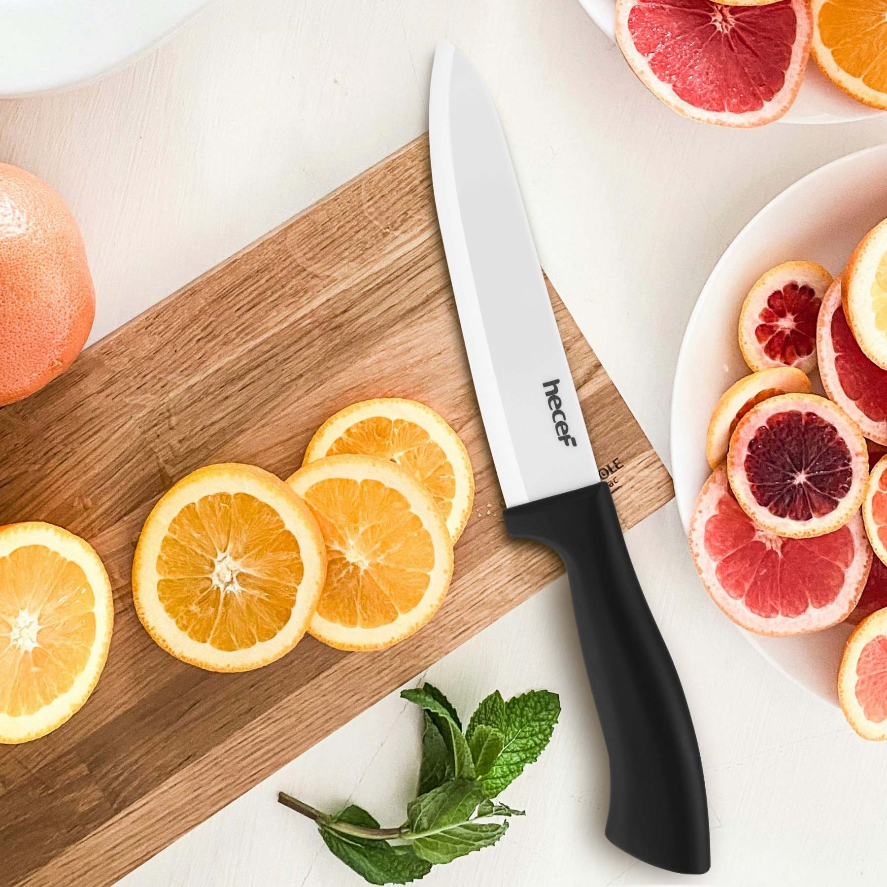 {Hecef Kitchenware}{knife}{cheese board}