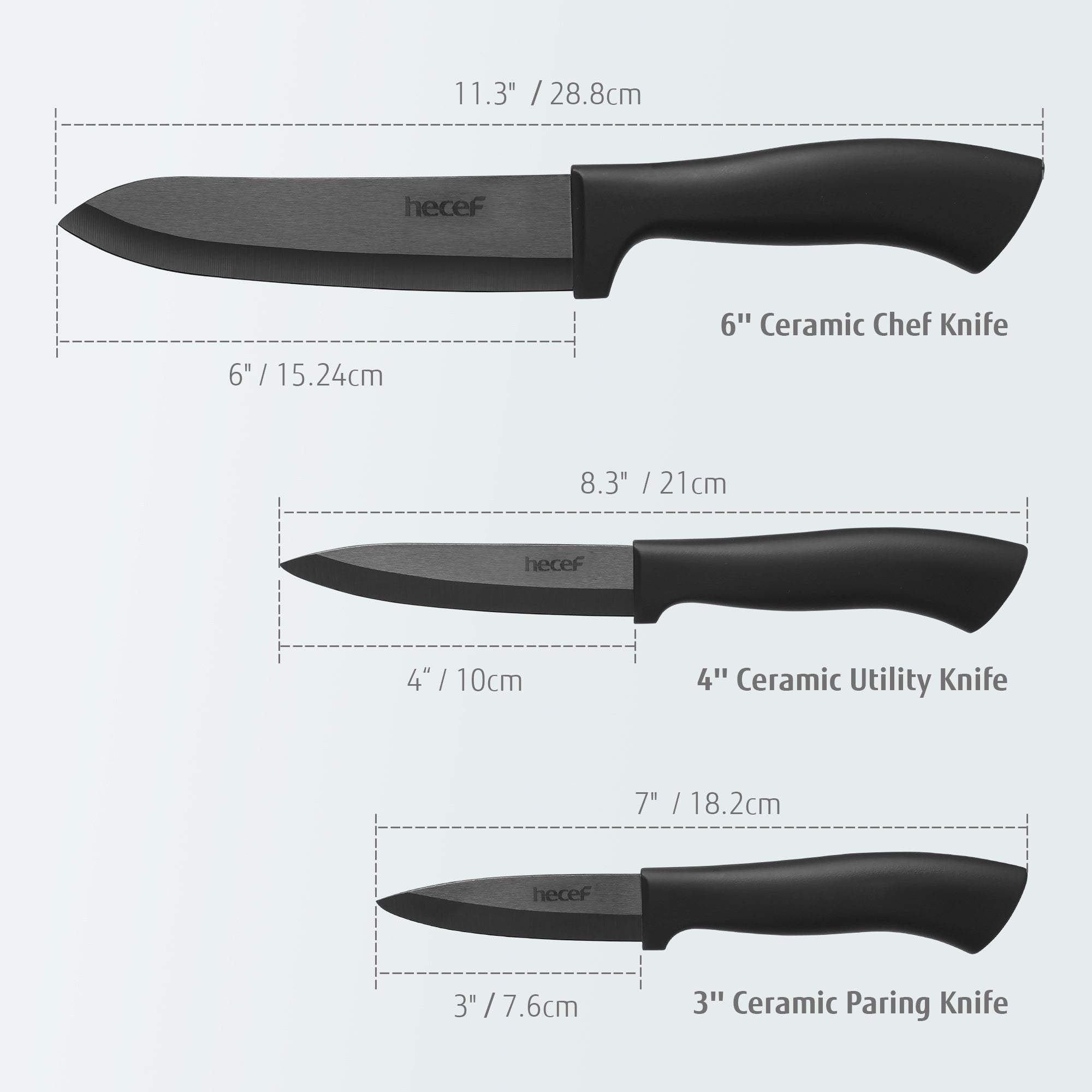 {Hecef Kitchenware}{knife}{cheese board}