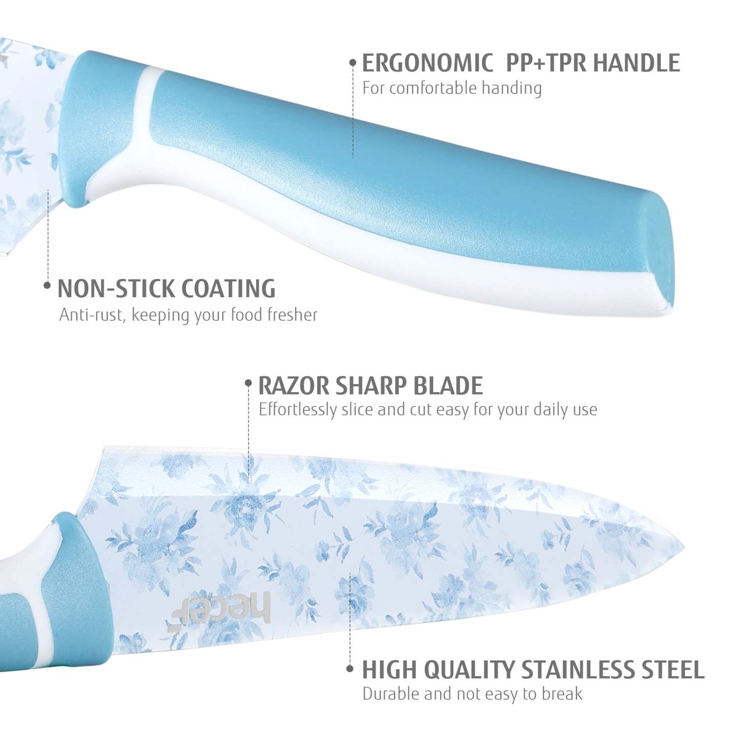 {Hecef Kitchenware}{knife}{cheese board}