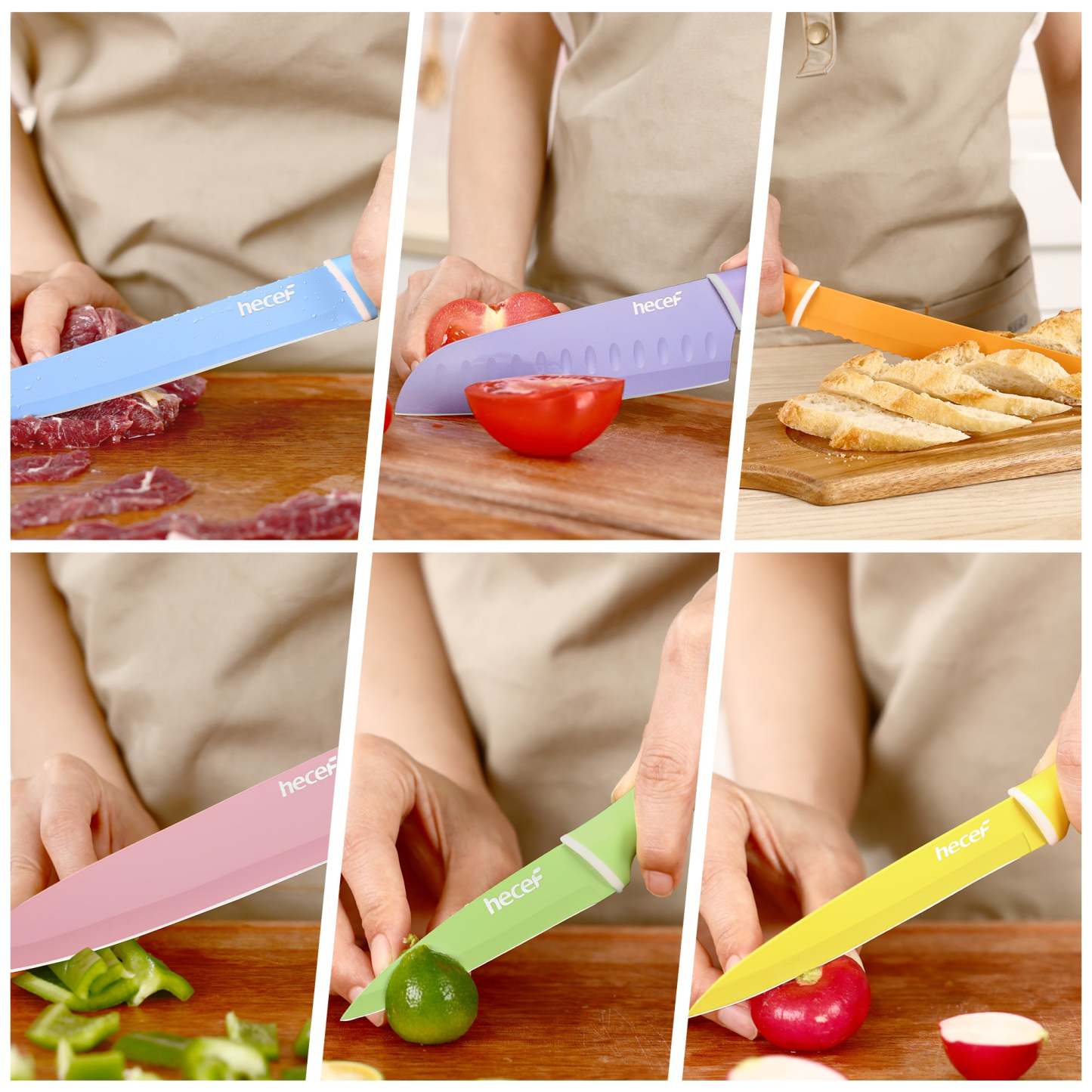 {Hecef Kitchenware}{knife}{cheese board}