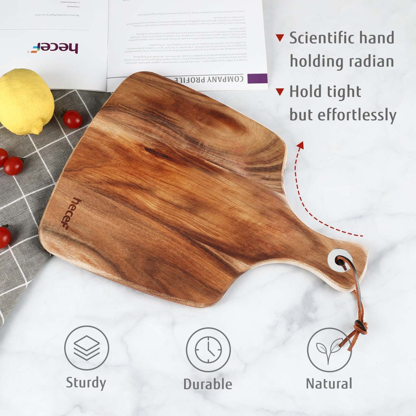 {Hecef Kitchenware}{knife}{cheese board}