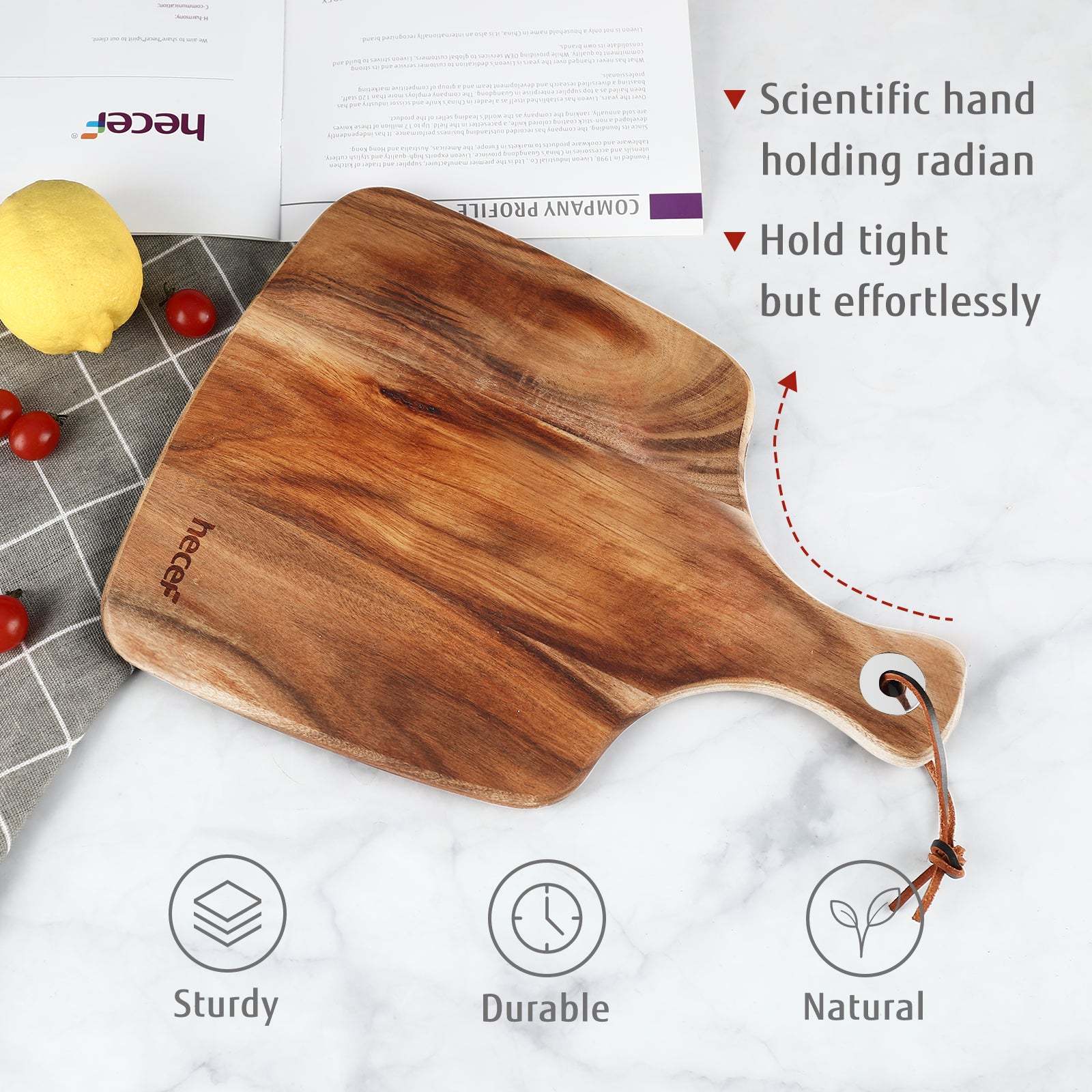 {Hecef Kitchenware}{knife}{cheese board}