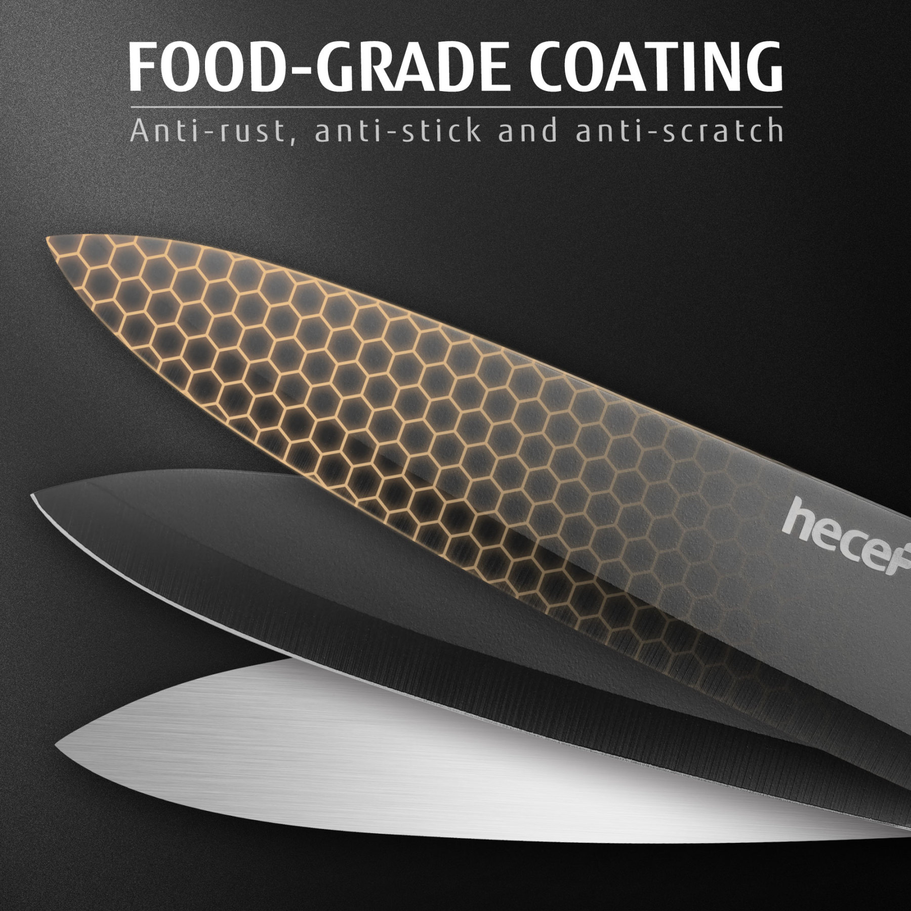 {Hecef Kitchenware}{knife}{cheese board}