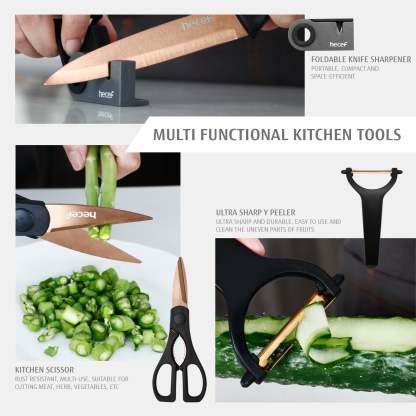 {Hecef Kitchenware}{knife}{cheese board}