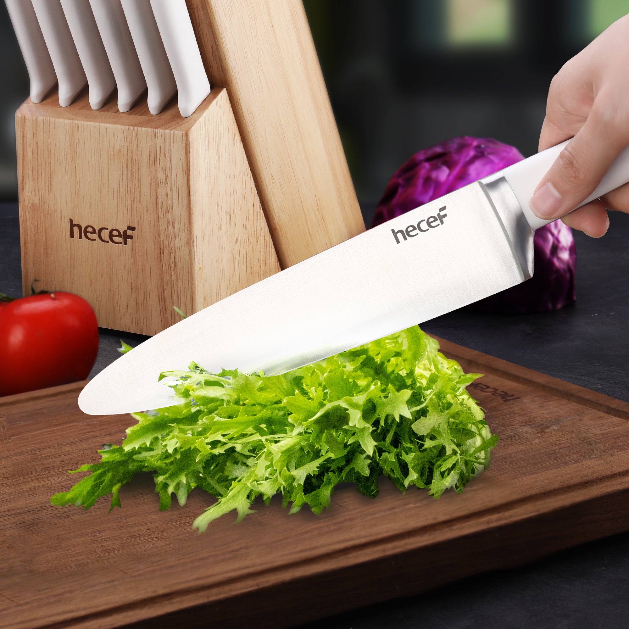 {Hecef Kitchenware}{knife}{cheese board}
