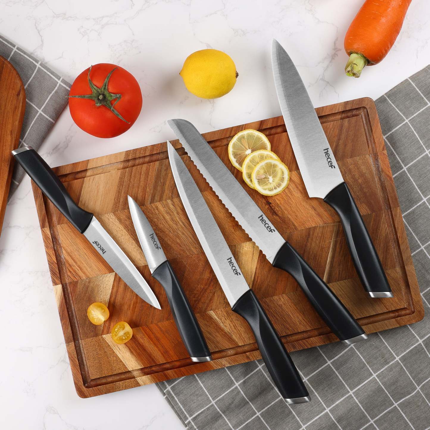 {Hecef Kitchenware}{knife}{cheese board}