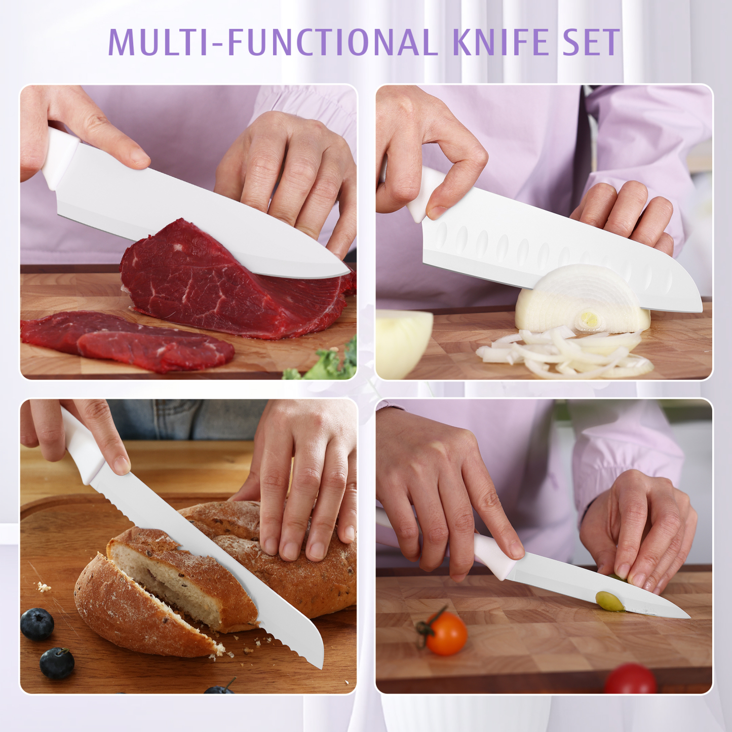 {Hecef Kitchenware}{knife}{cheese board}