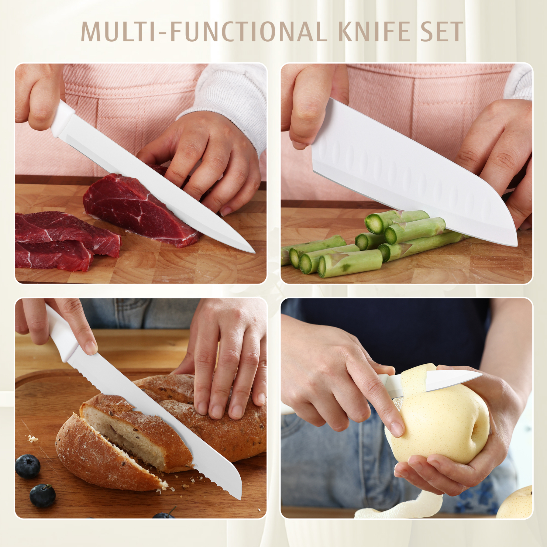 {Hecef Kitchenware}{knife}{cheese board}