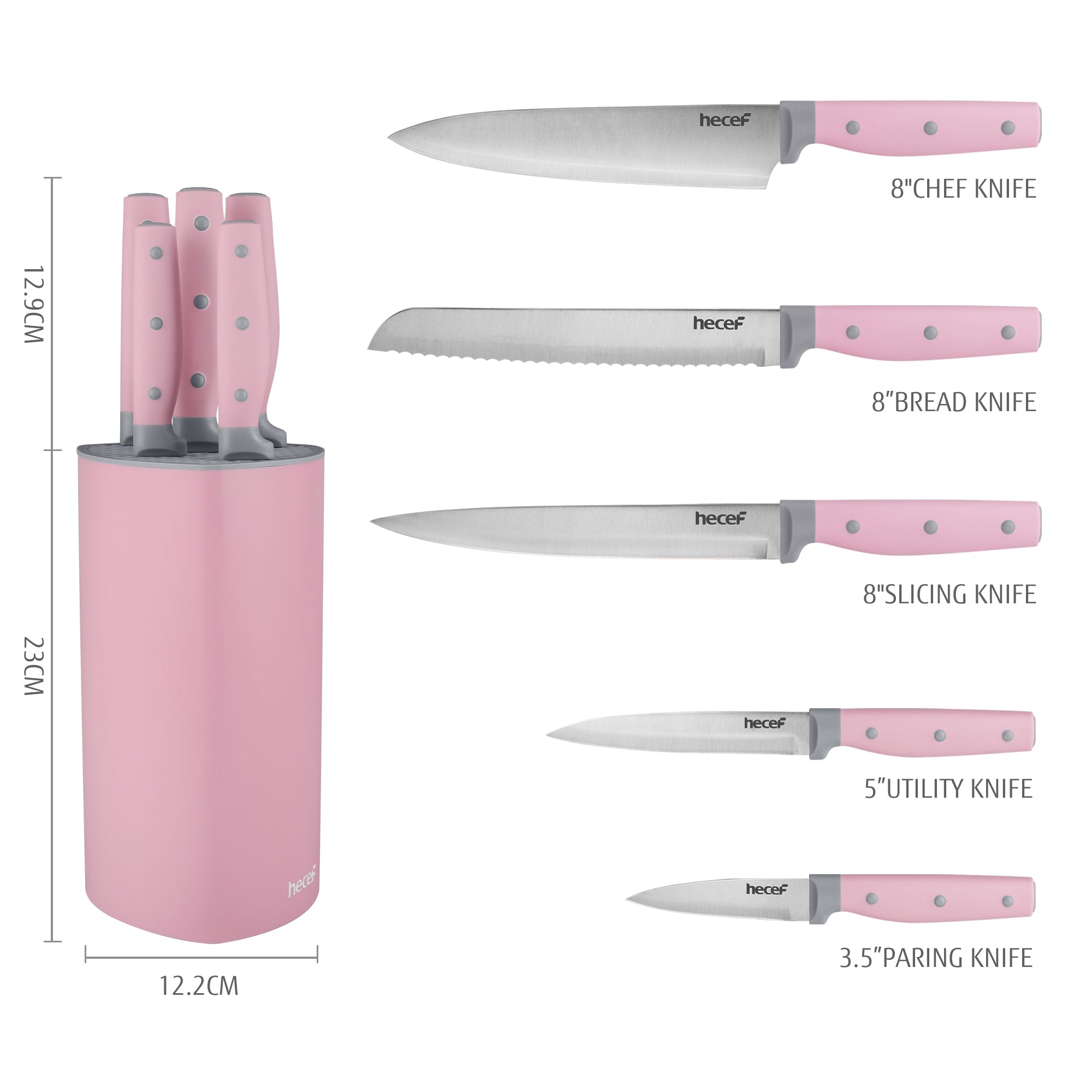 {Hecef Kitchenware}{knife}{cheese board}