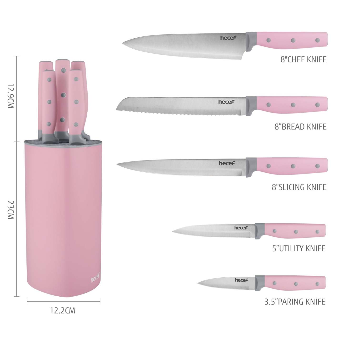 {Hecef Kitchenware}{knife}{cheese board}