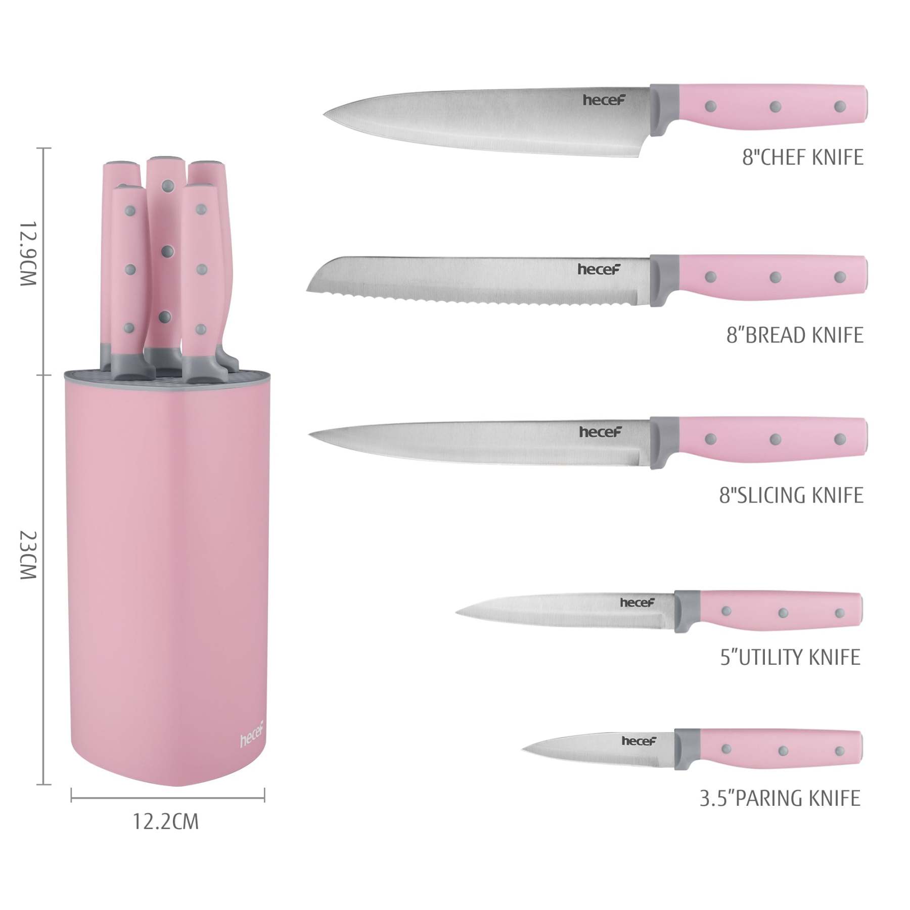 {Hecef Kitchenware}{knife}{cheese board}