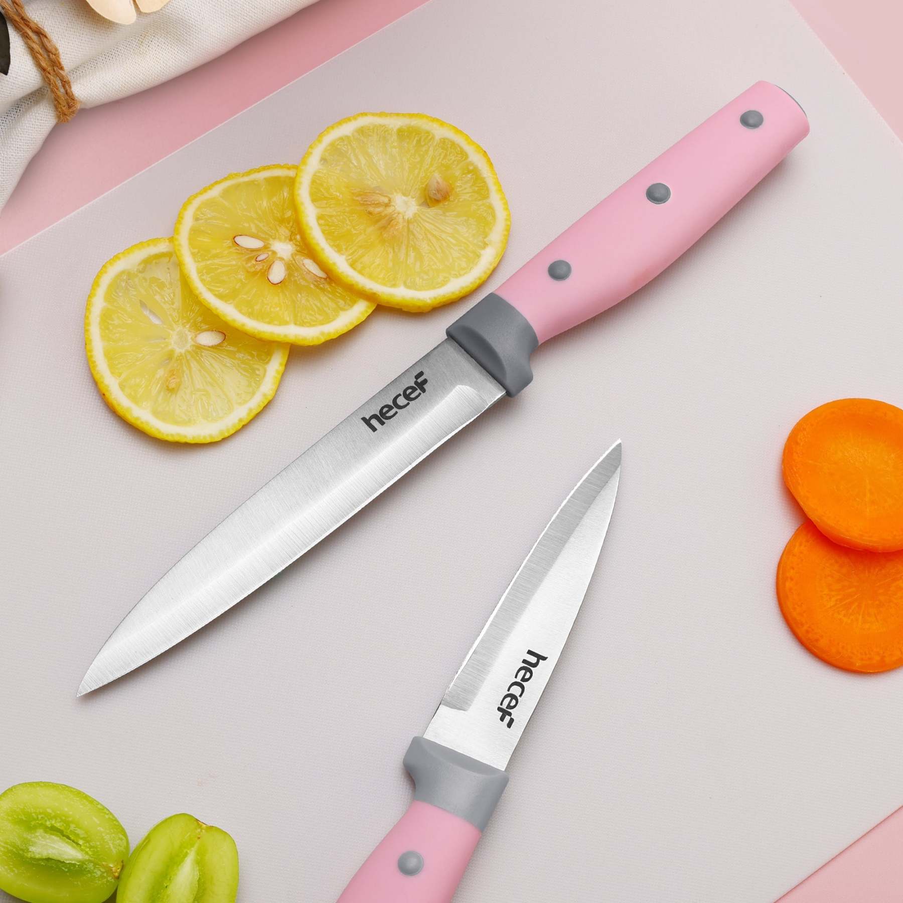 {Hecef Kitchenware}{knife}{cheese board}