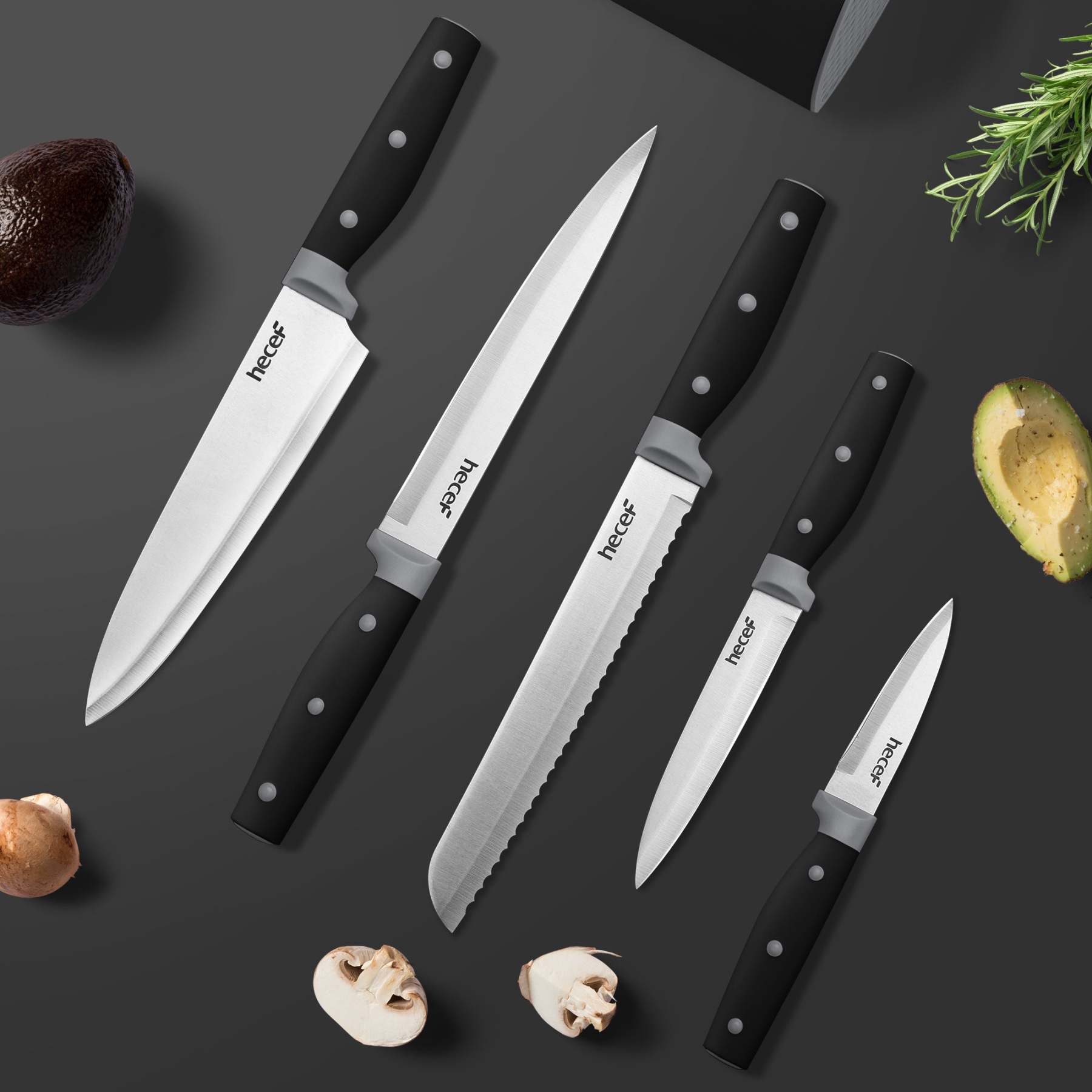 {Hecef Kitchenware}{knife}{cheese board}