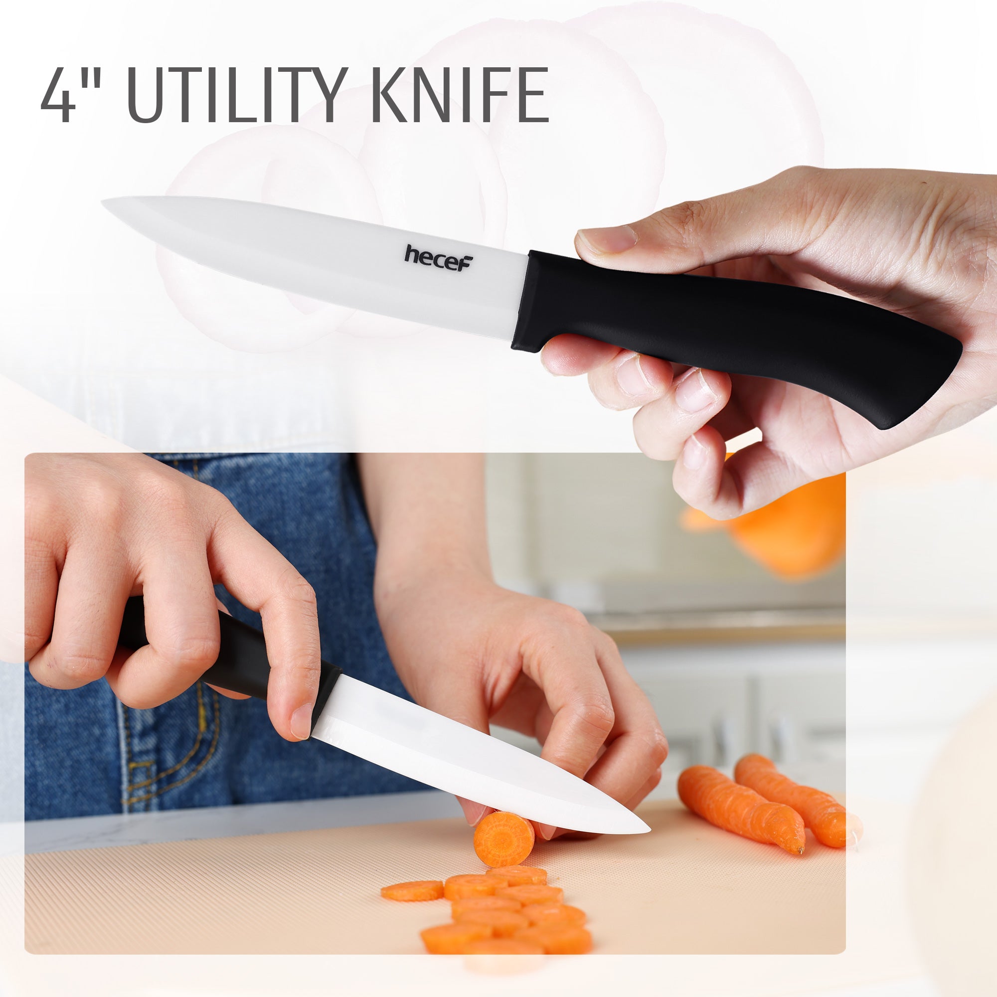 {Hecef Kitchenware}{knife}{cheese board}
