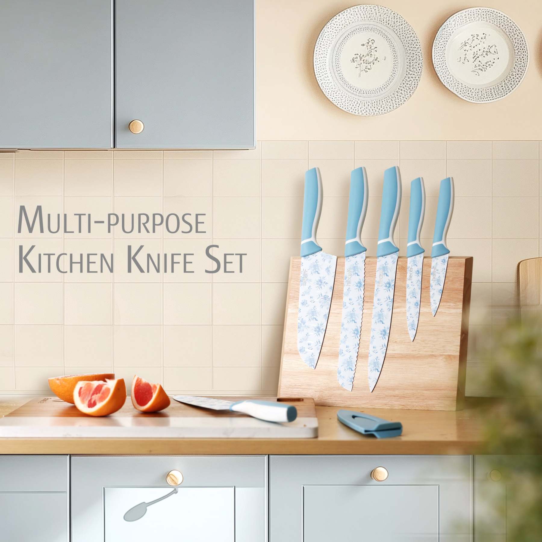 {Hecef Kitchenware}{knife}{cheese board}