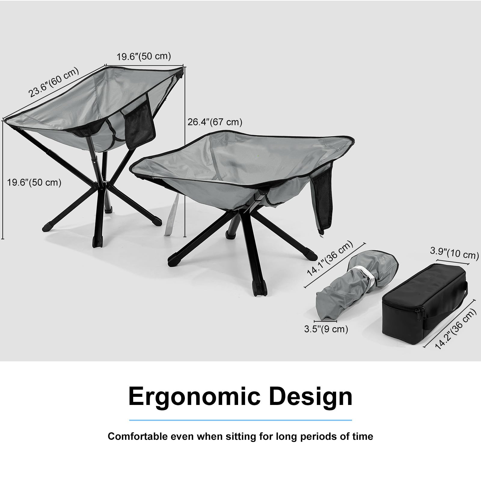 CREDIBILITATE COMPANIE Campingstuhl. Die empfohlene Gewichtskapazität beträgt 90,72 kg (getestete Gewichtsgrenze 274,88 kg)