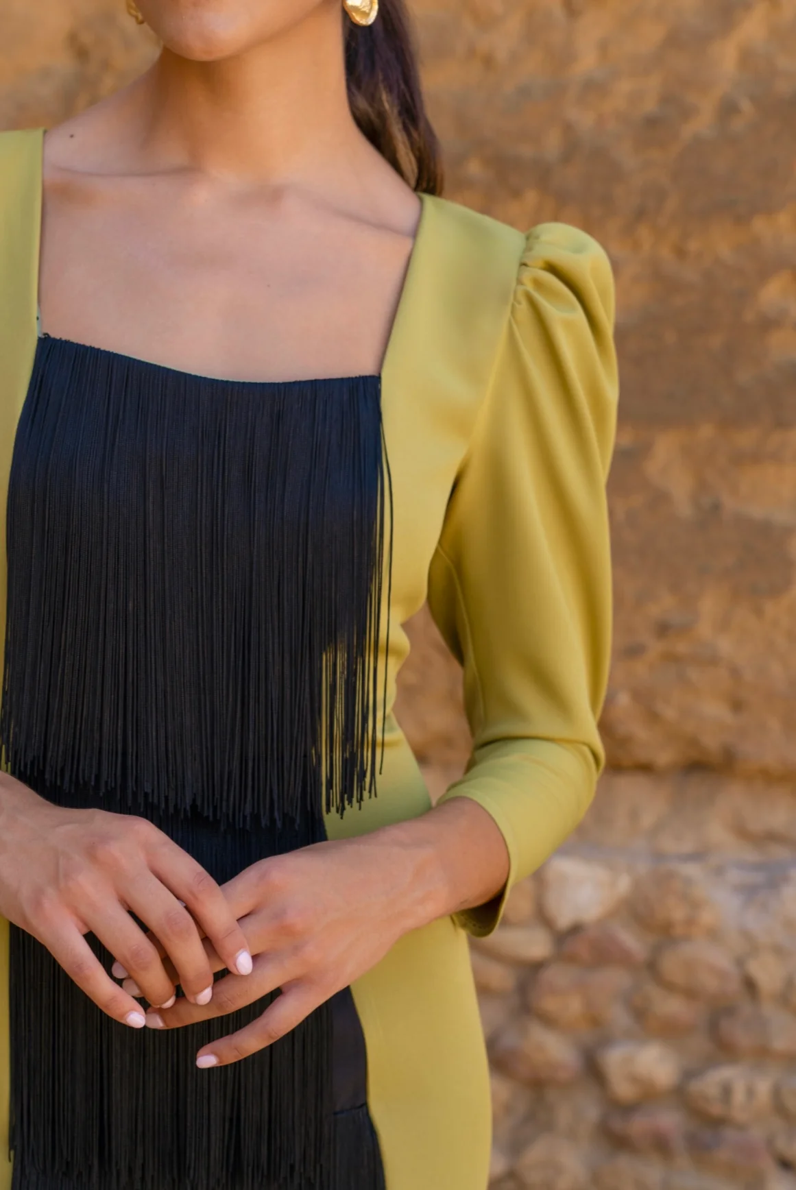 Ronda Two-Tone Dress