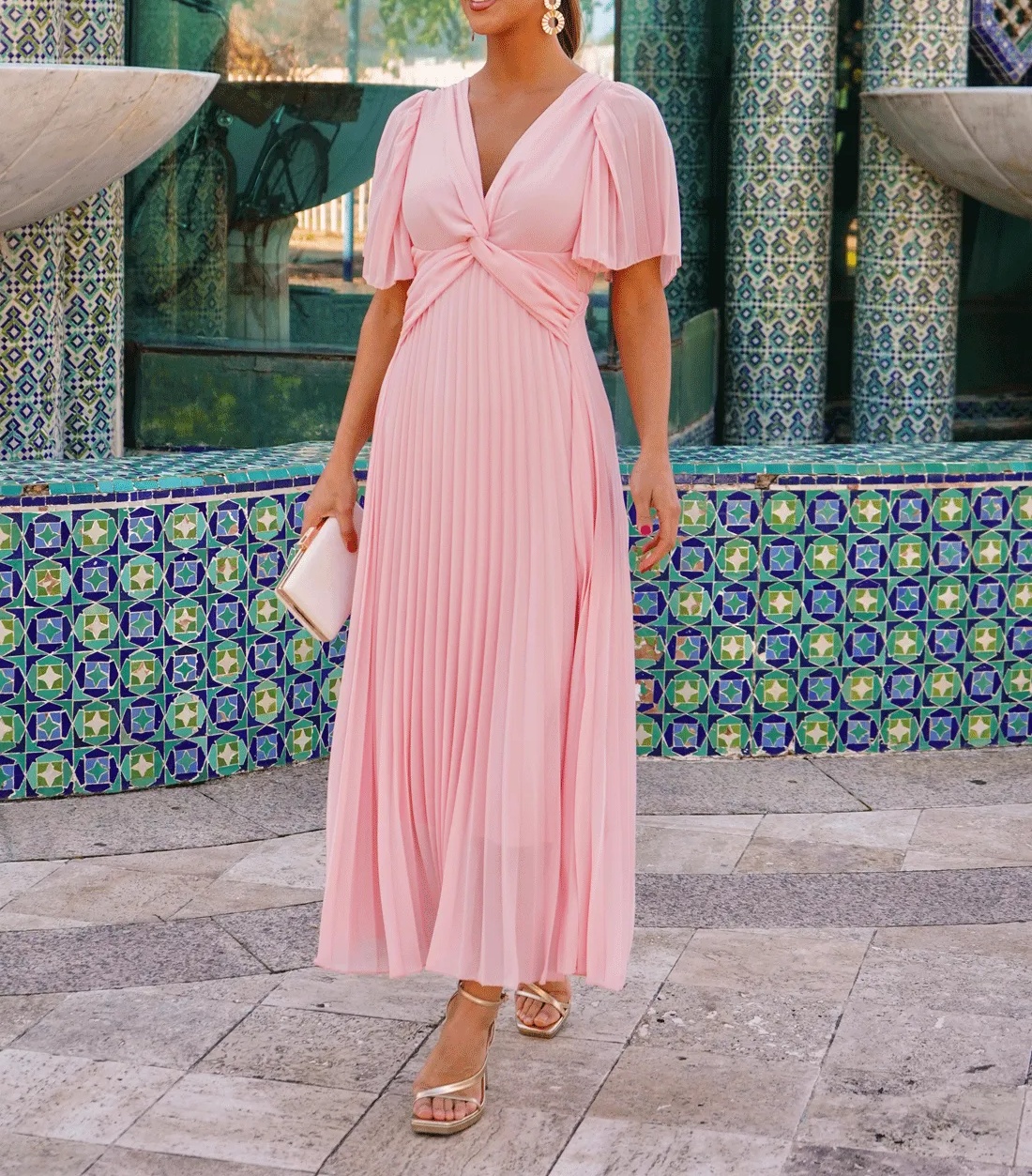 Vestido Mariola Rosa