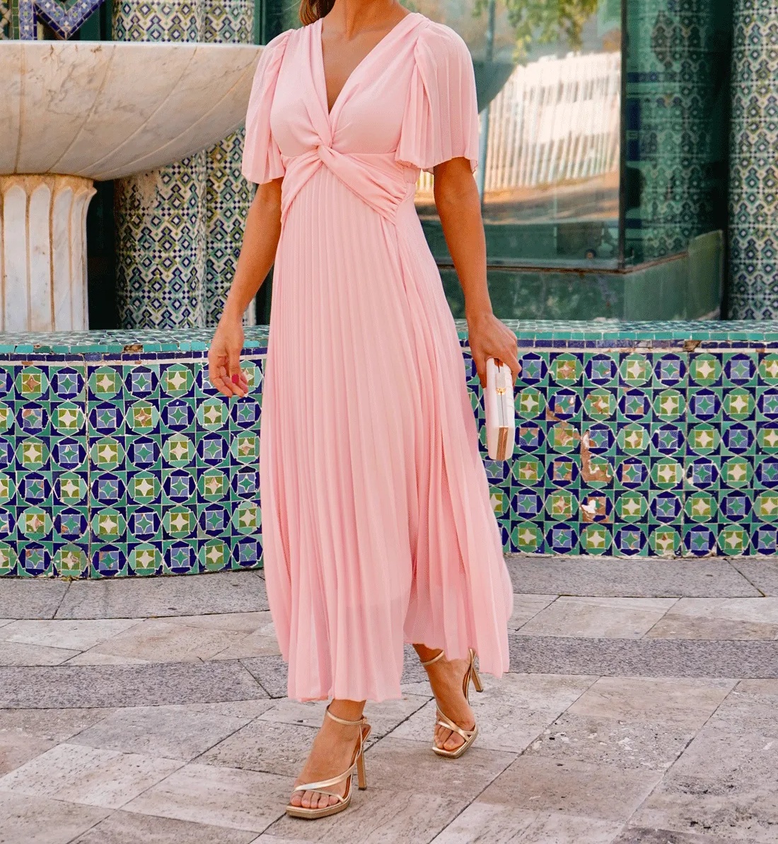 Vestido Mariola Rosa