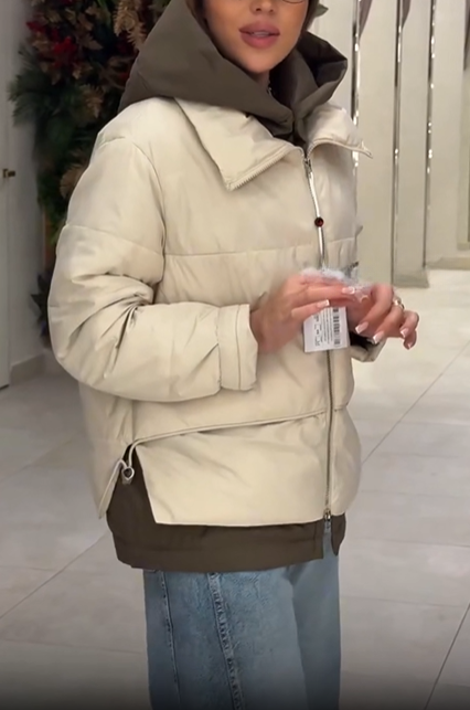 Short - Style Quilted Coat