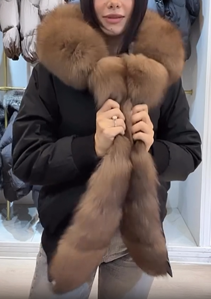 Faux Fur Trim Jacket