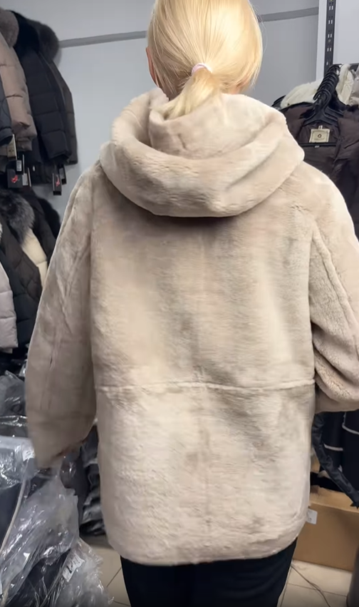 Reversible Shearling - Style and Leather - Like Jacket