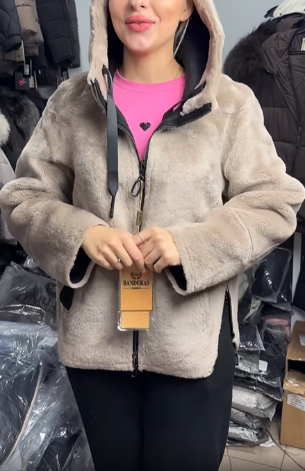 Reversible Shearling - Style and Leather - Like Jacket