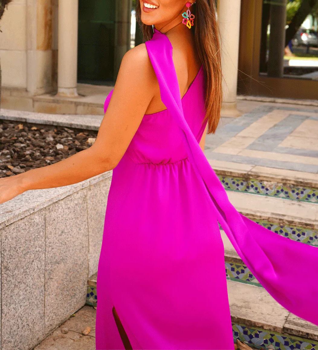 Teresa Dress Fuchsia