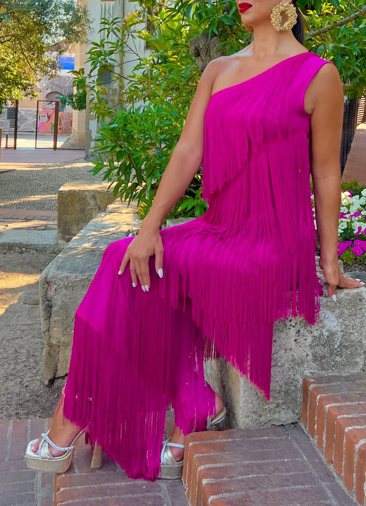 Alhambra Fuchsia Dress