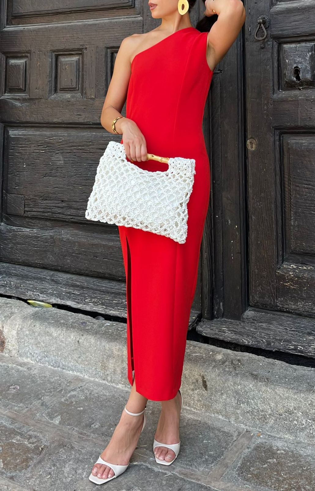 Habana Red Fringe Dress