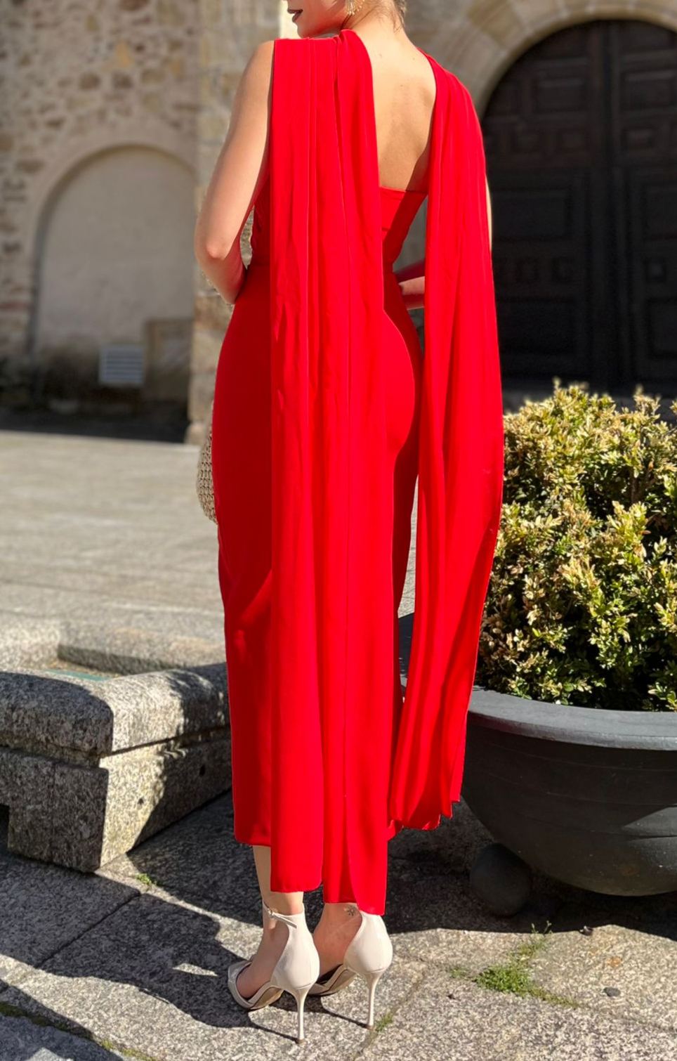 Red Torre del Oro Dress