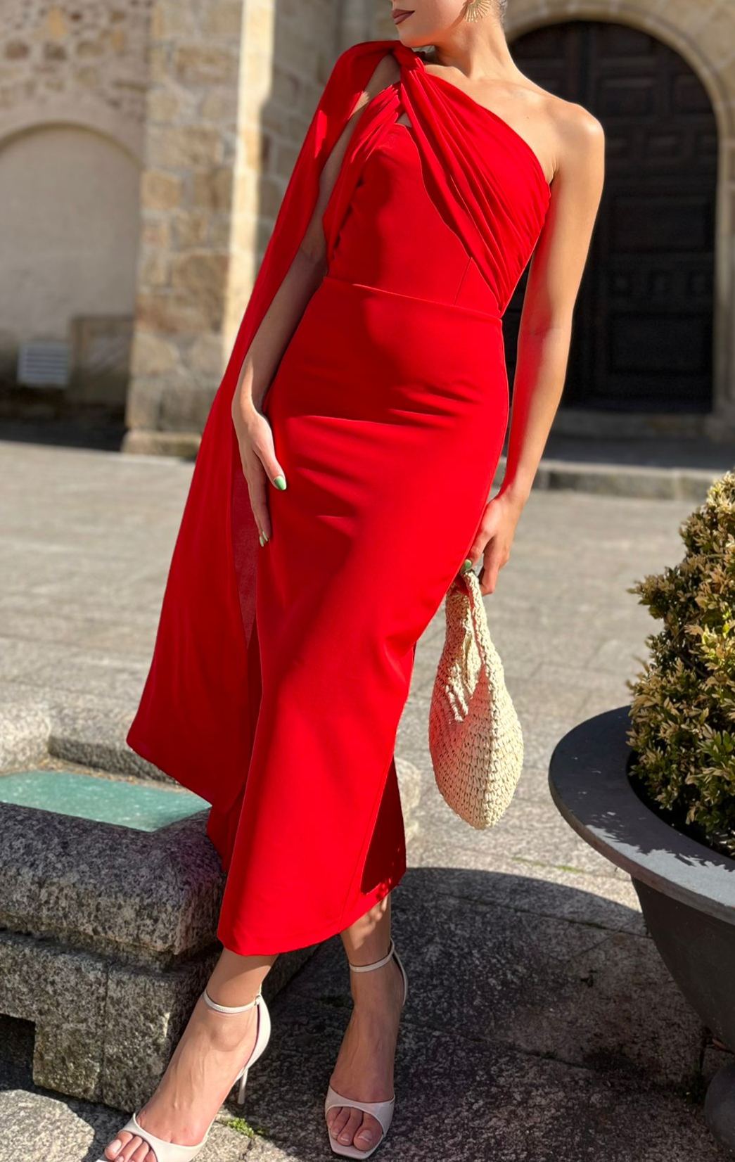 Red Torre del Oro Dress