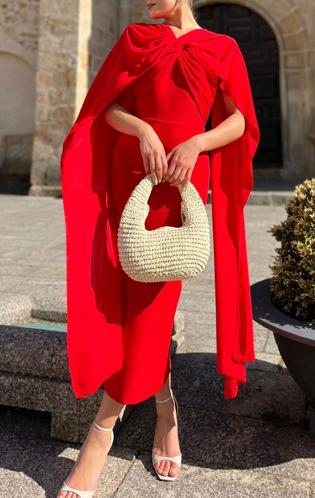 Red Torre del Oro Dress