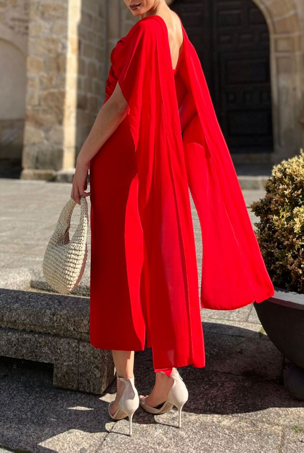 Red Torre del Oro Dress