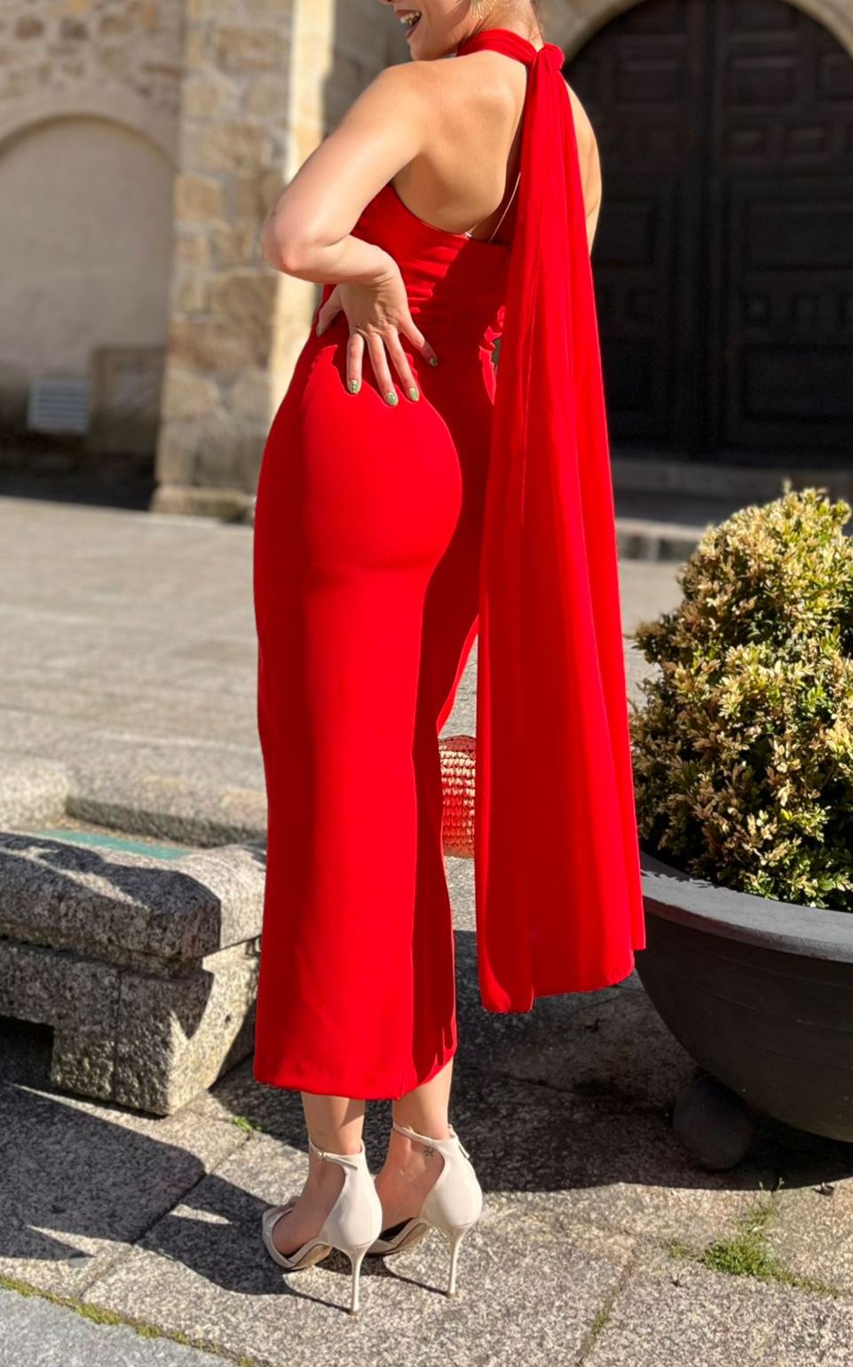 Red Torre del Oro Dress
