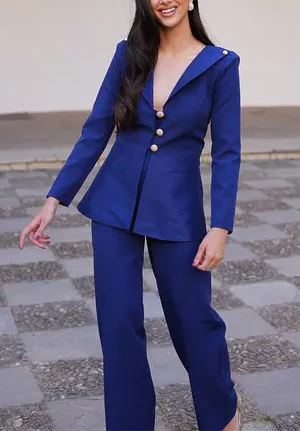 Lior Navy Blue Set